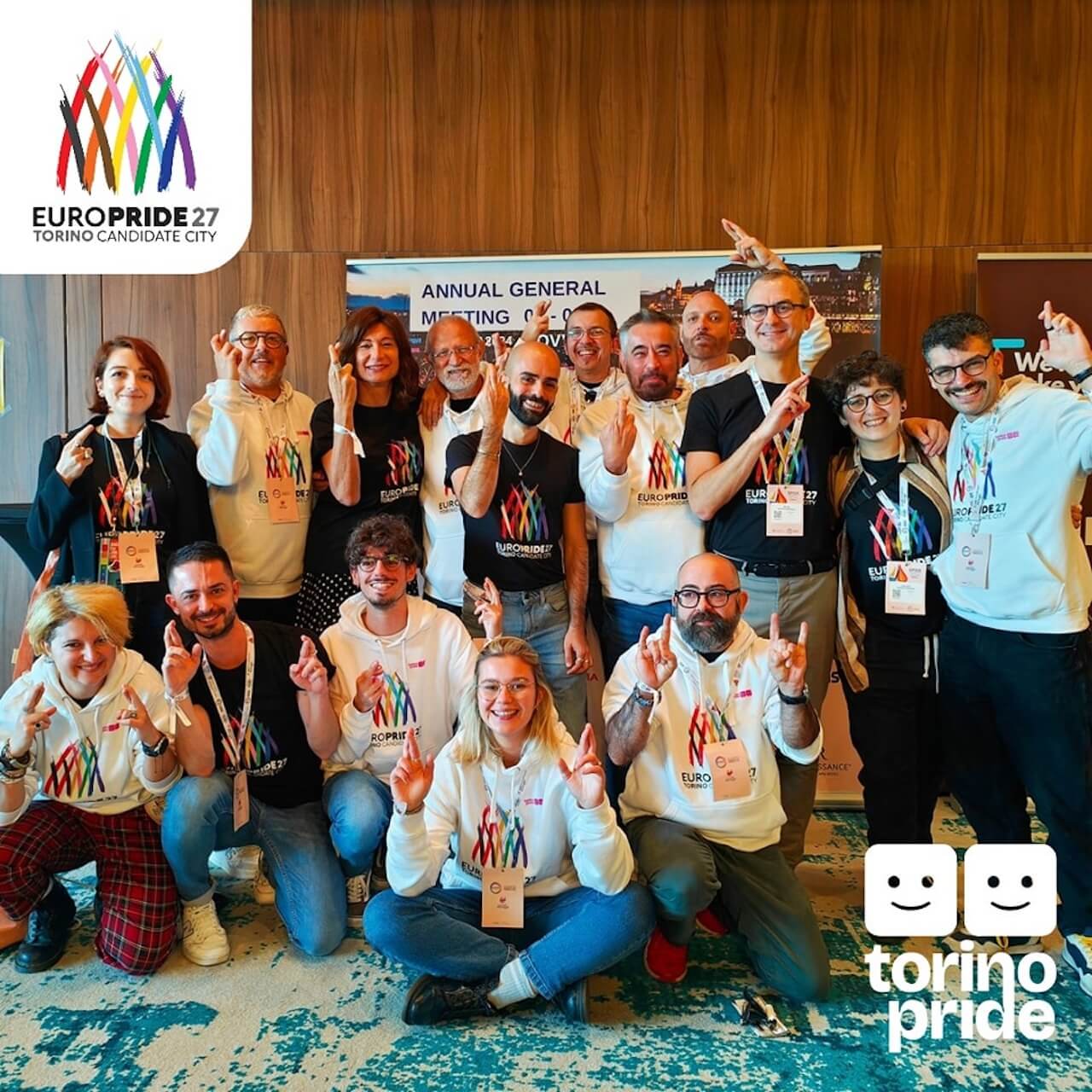 L'Europride 2027 si terrà a Torino, è ufficiale. La risposta delle organizzazioni Pride di tutta Europa al Governo Meloni - torino pride europa - Gay.it