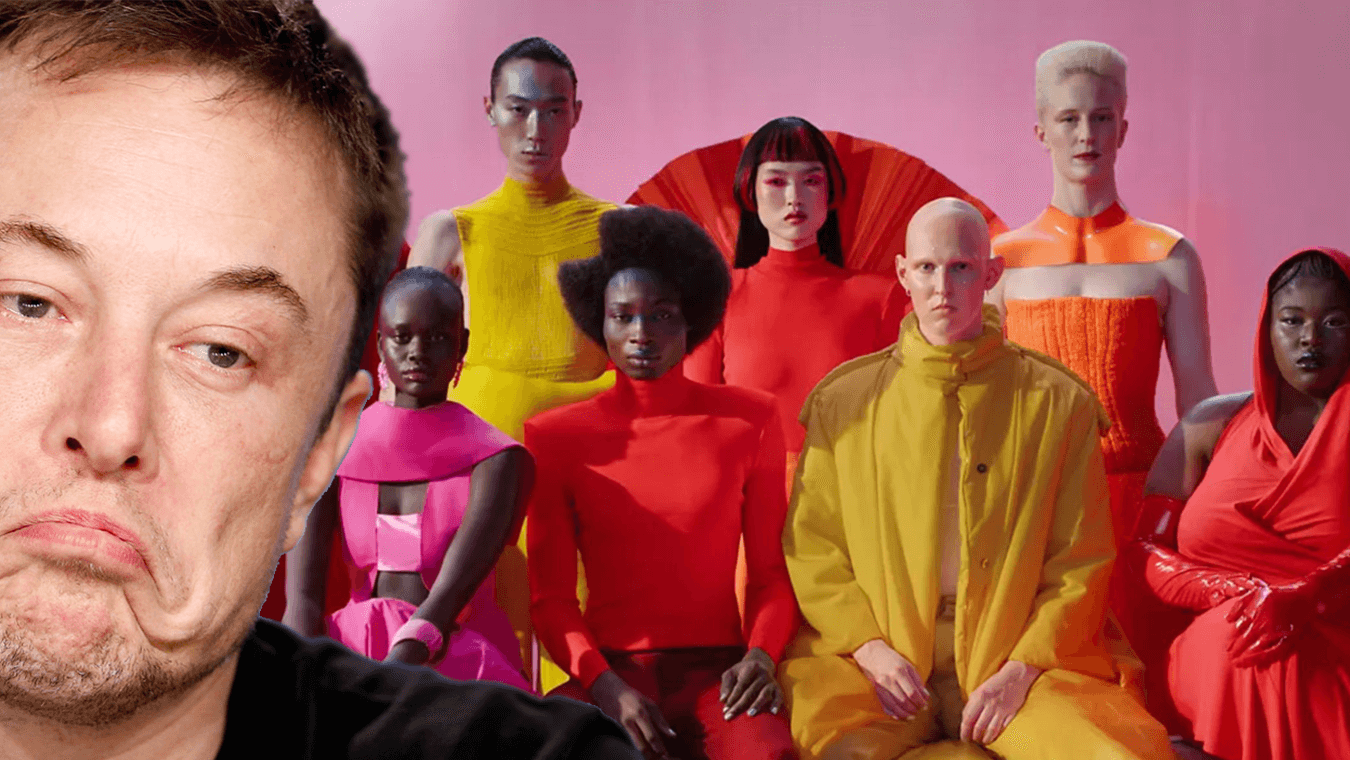 Il rebrand di Jaguar ha sorpreso molti per il suo esplicito riferimento all'inclusività e al superamento del confine tra generi: "propaganda woke" ha gridato qualcuno. L'ironia di Elon Musk, che non sopporta che un altro marchio diventi più cool delle sue Tesla (che vendono sempre meno).