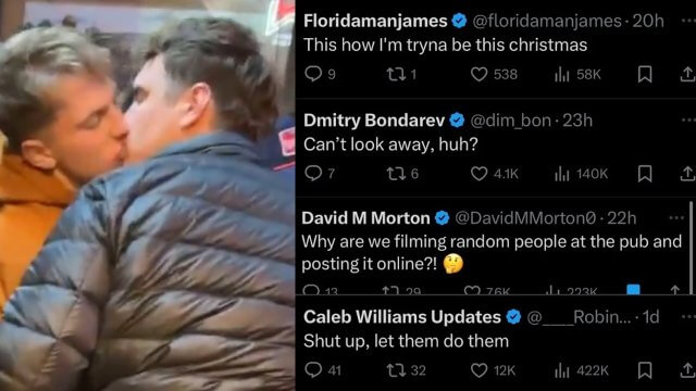 Omofobo pubblica bacio gay per deridere coppia di ragazzi ma il video diventa virale ed è lui a finire travolto - La storia del bacio gay pubblicato da un omofobo e diventato virale VIDEO - Gay.it
