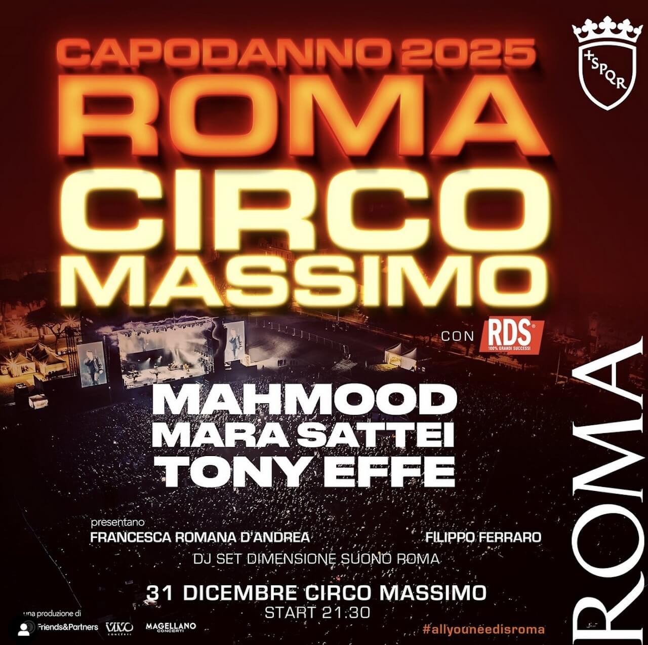 Mahmood superstar del Concerto di Capodanno 2025 di Roma con Mara Sattei e Tony Effe - Mahmood superstar del Concerto di Capodanno di Roma con Mara Sattei e Tony Effe - Gay.it