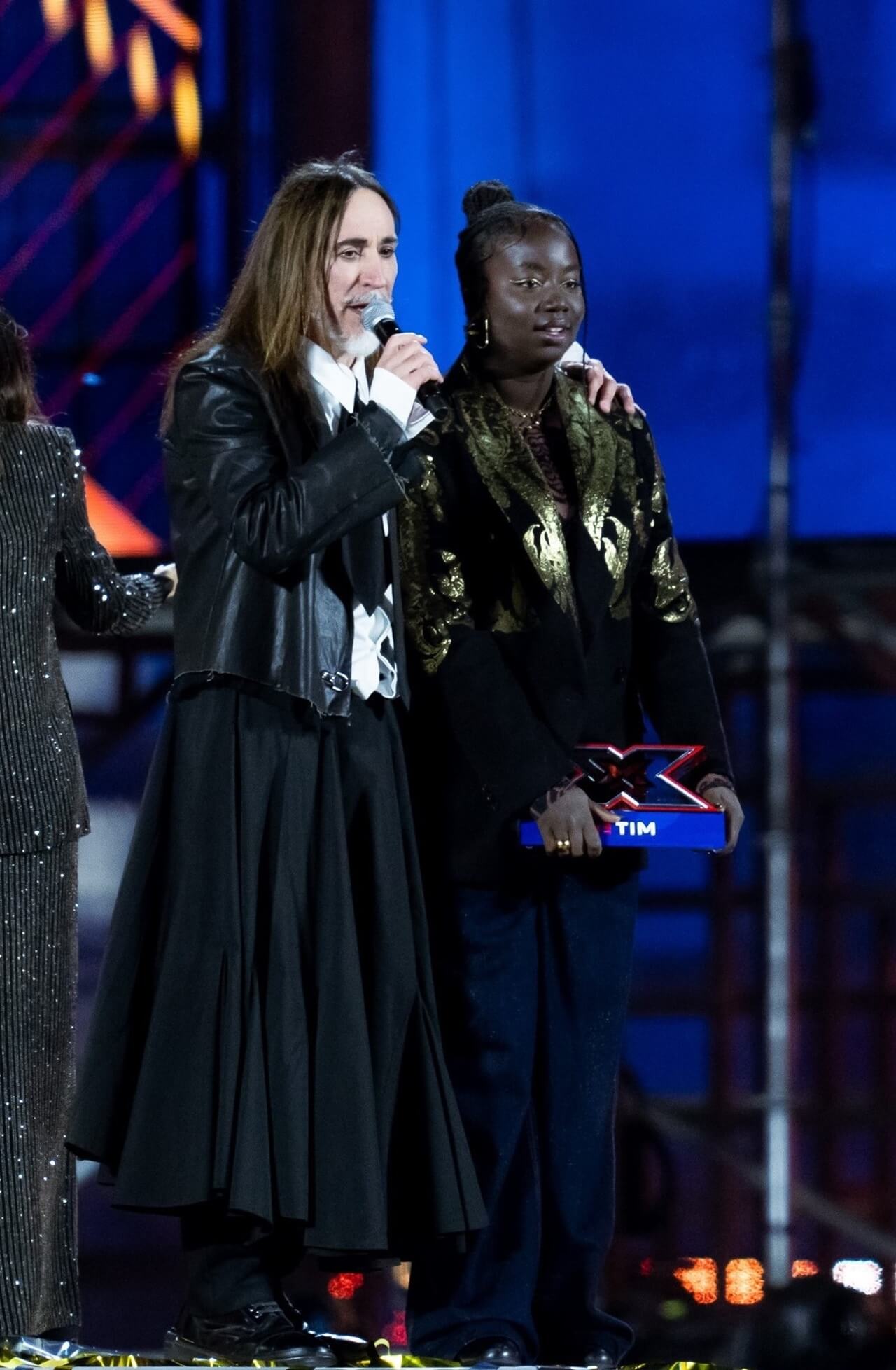 Manuel Agnelli e Mimì Caruso, finale X Factor 2024