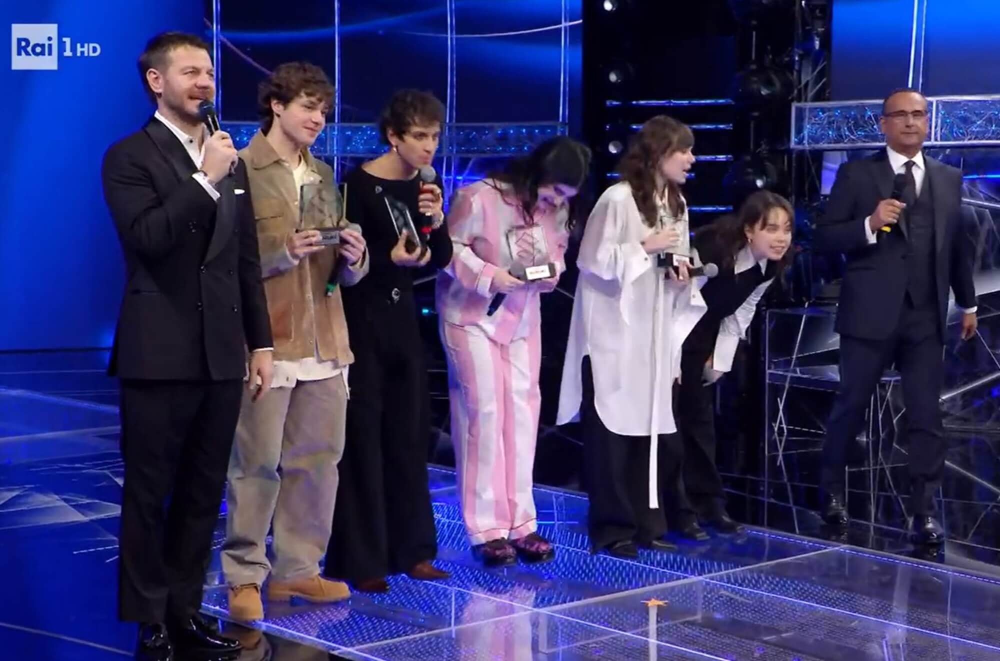 Nuove Proposte - Sanremo 2025 | Foto: Screenshot RaiPlay