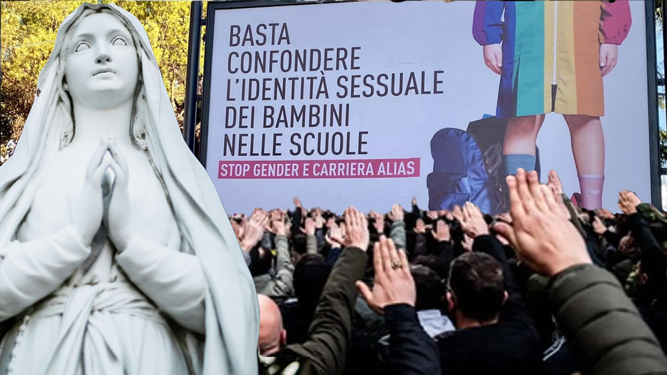 Pro Vita Forza Nuova neofascismo Cristo