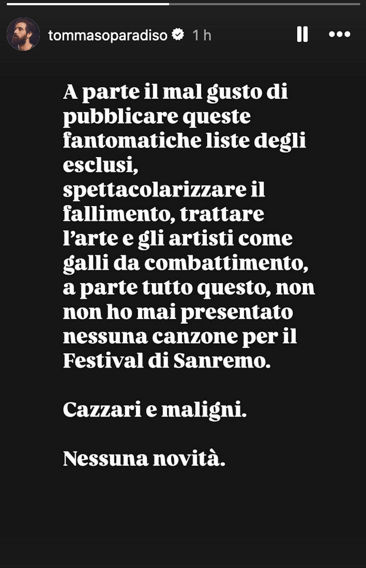 Sanremo 2025, da Povia ad Arisa, Paola e Chiara, Jalisse e Patty Pravo, il listone dei bocciati da Conti - Tommaso Paradiso - Gay.it