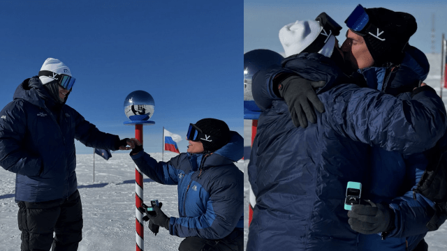 Tristan Schukraft, Melvin Alexander e la prima proposta di nozze gay in Antartide (VIDEO) - Tristan Schukraft Melvin Alexander e la prima proposta di nozze gay in Antartide - Gay.it