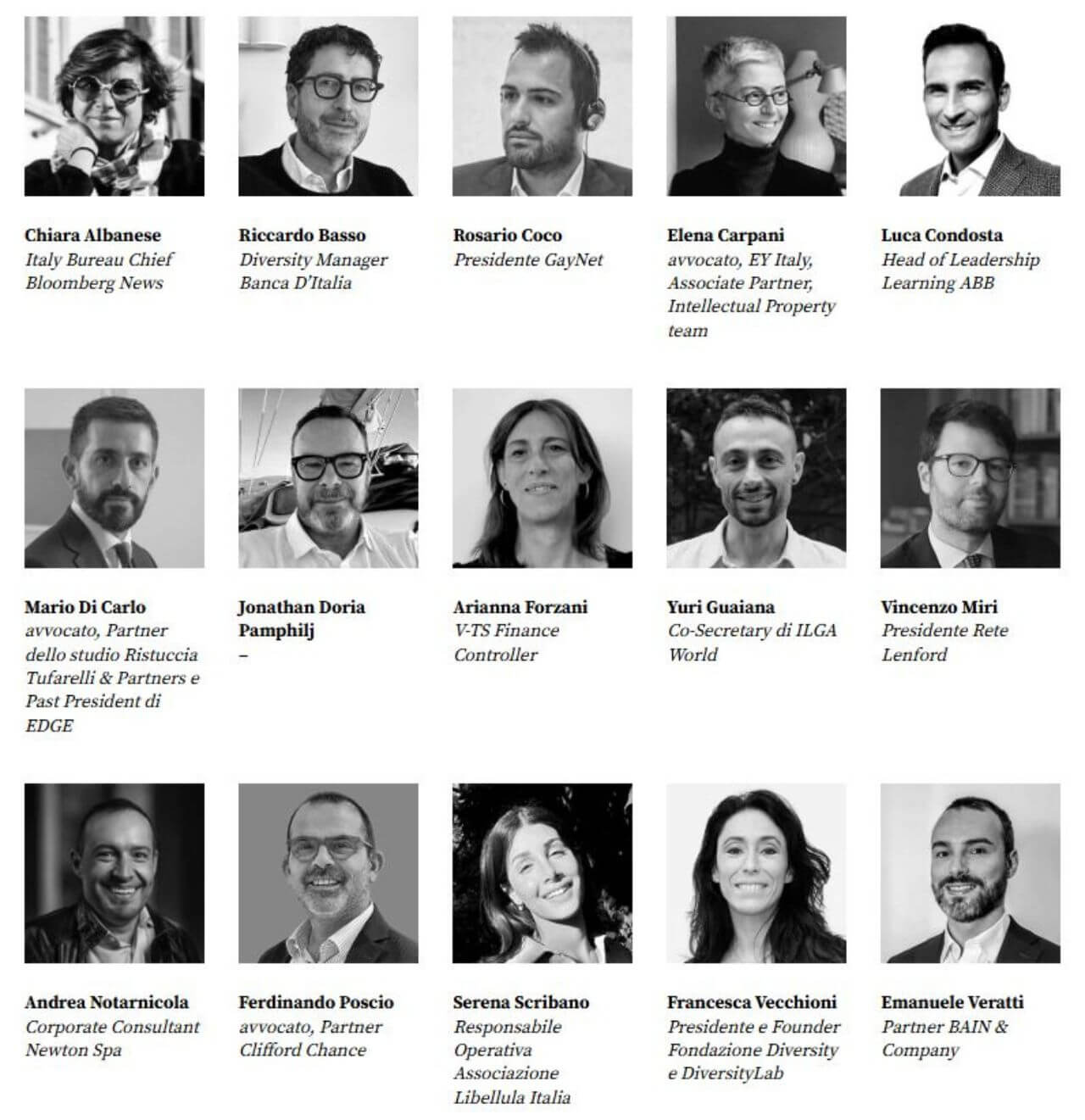 15 professionisti italiani scelti per promuovere la Diversity and Inclusion nei luoghi di lavoro in Europa - edge 15 professionisti diversity and inclusion - Gay.it