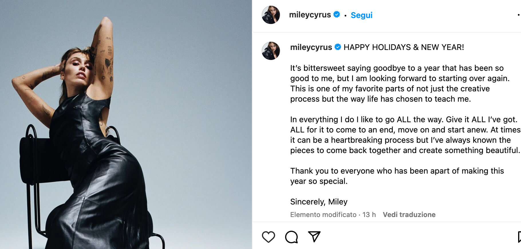 Miley Cyrus nuovo album 2025