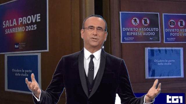 Carlo Conti Sanremo 2025_prove