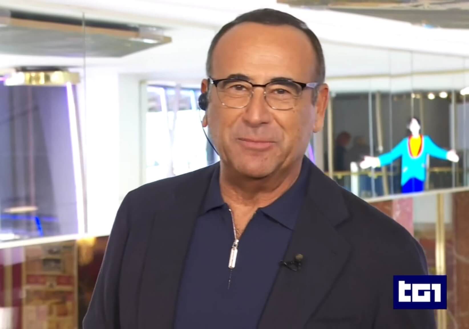 Carlo Conti a Sanremo 2025