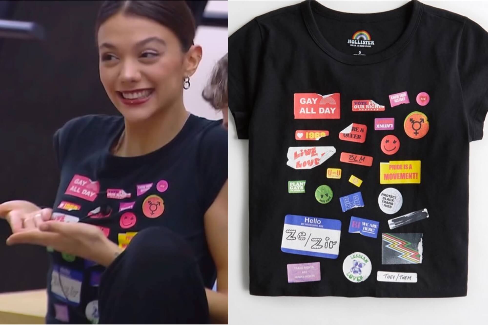 Chiara, Amici 24 - Oscurata la frase "Gay all day"