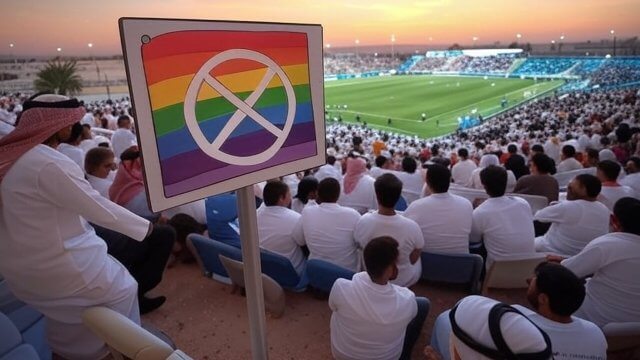 14 europarlamentari chiedono di non fare la Coppa del Mondo 2034 in Arabia Saudita: "È il medioevo dei diritti" - Coppa del Mondo 2034 in Arabia Saudita 1 - Gay.it