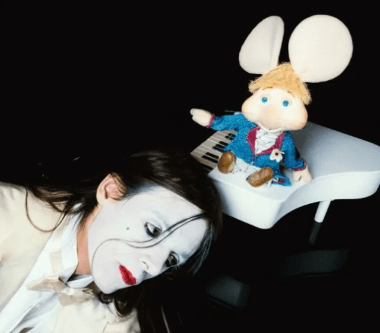 Lucio Corsi e Topo Gigio
