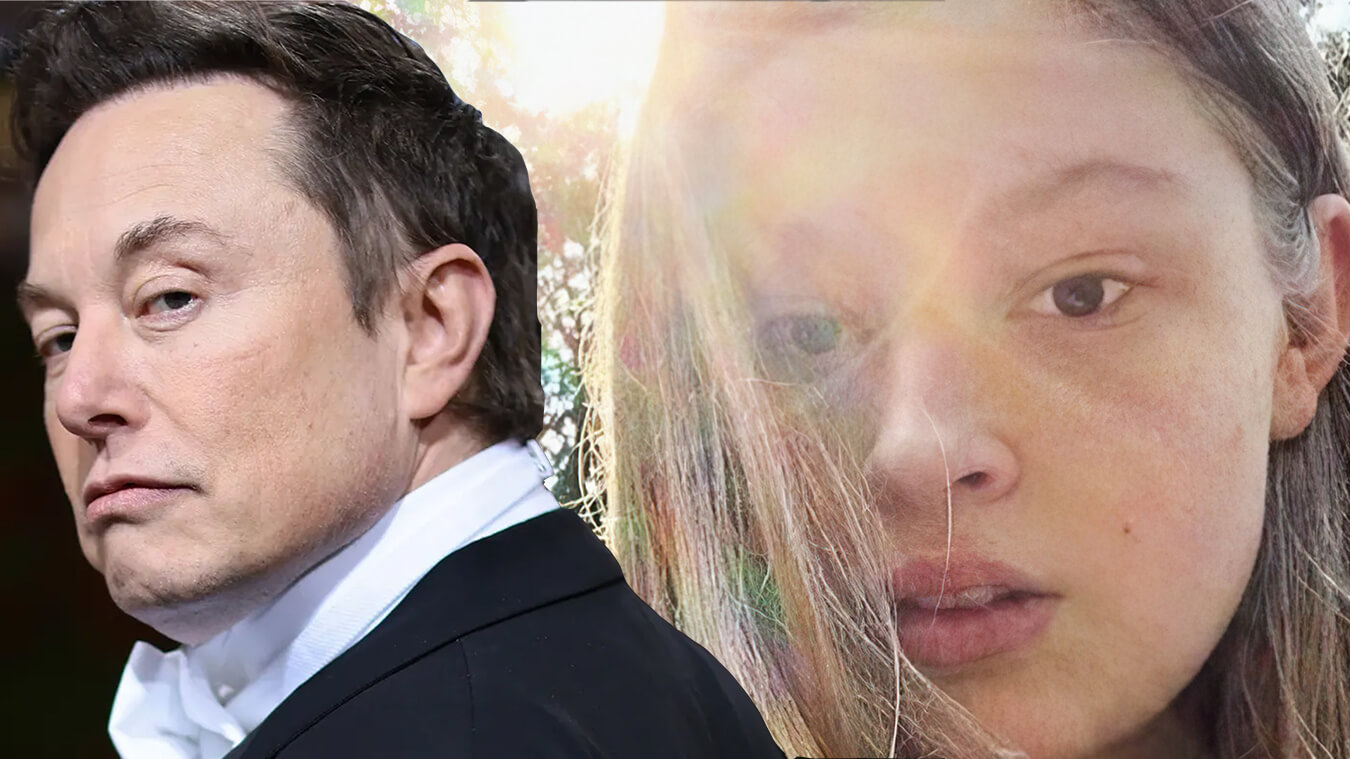Elon Musk e sua figlia trans Vivian Wilson