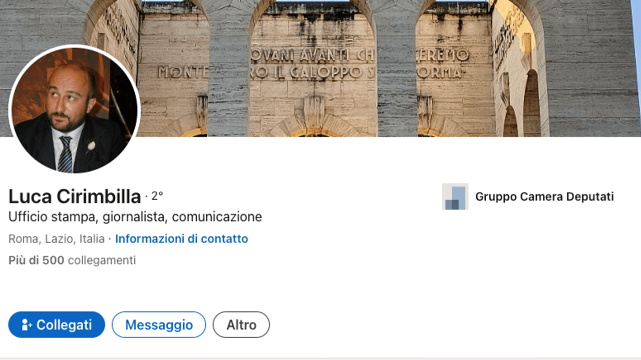 Luca Cirimbilla Linkedin