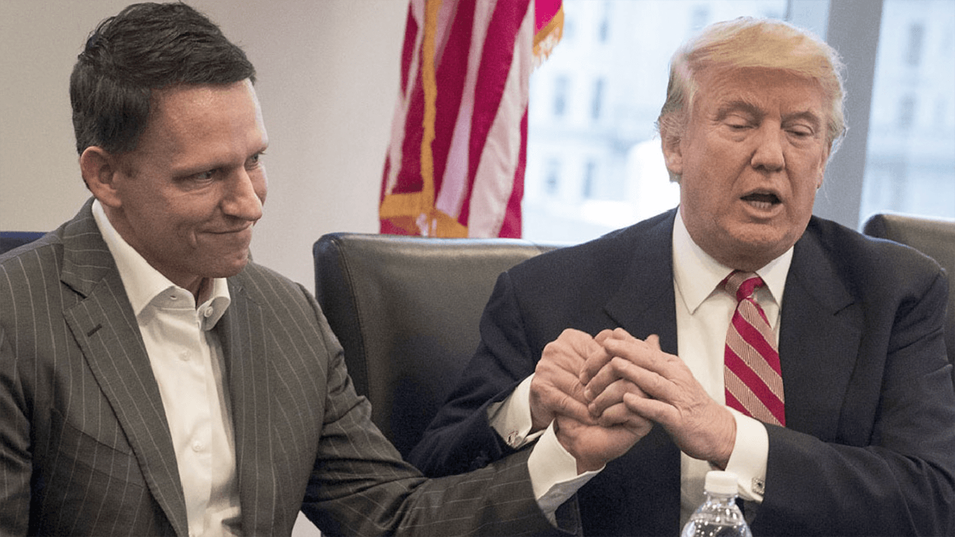 Peter Thiel gay Donald Trump