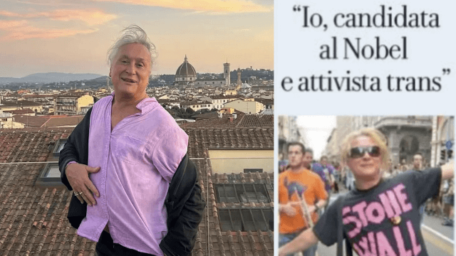 Porpora Marcasciano candidata al Nobel per la Pace - Porpora Marcasciano candidata al Nobel per la Pace - Gay.it