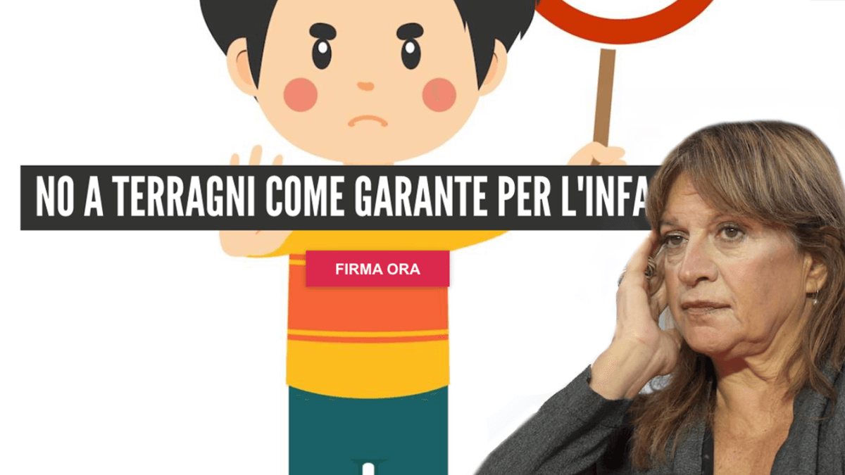 Nessun merito, solo ideologia: Terragni inadeguata come garante per l’Infanzia, firma la petizione