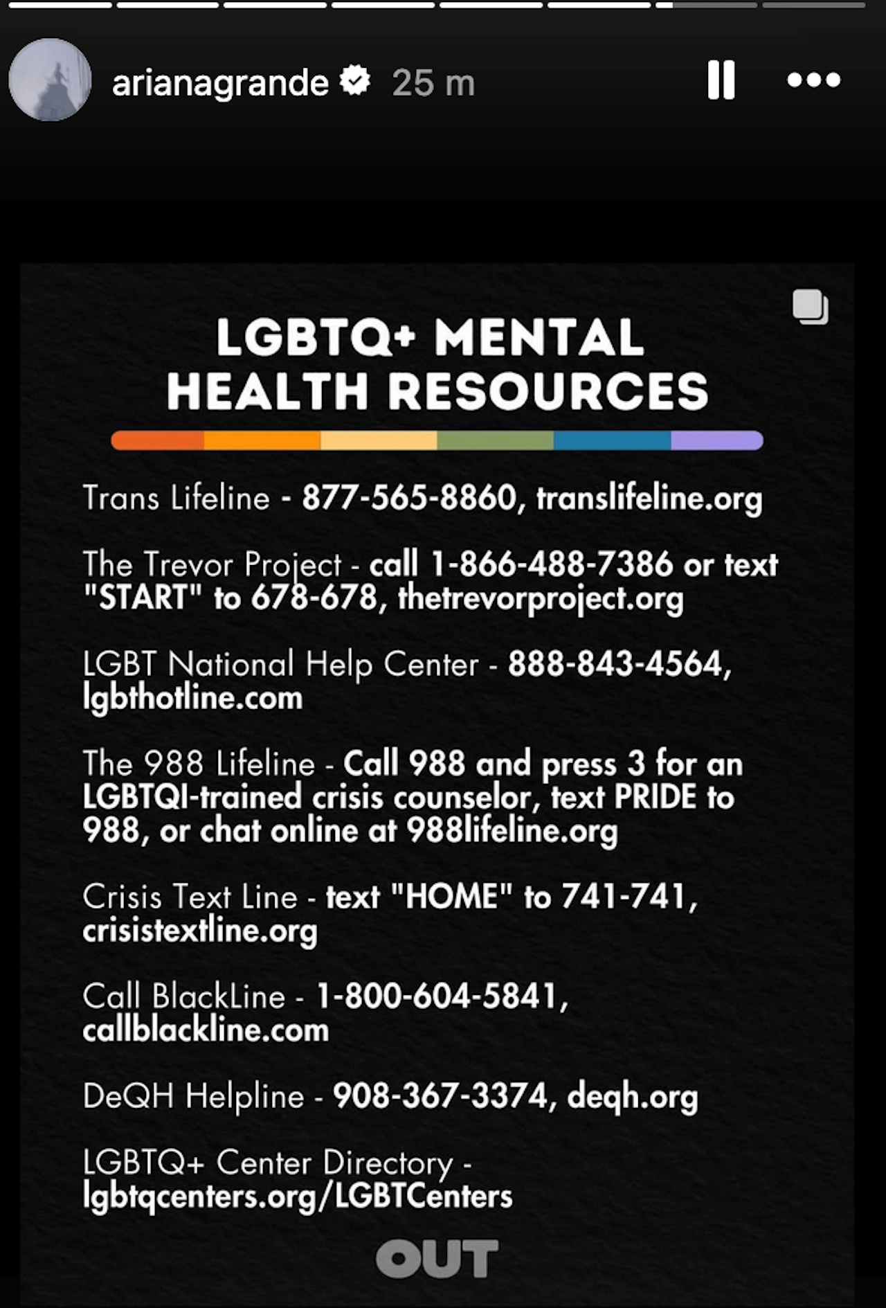 Ariana Grande, messaggi di solidarietà alle persone trans dopo gli ordini esecutivi di Trump - ariana grande diritti lgbt - Gay.it