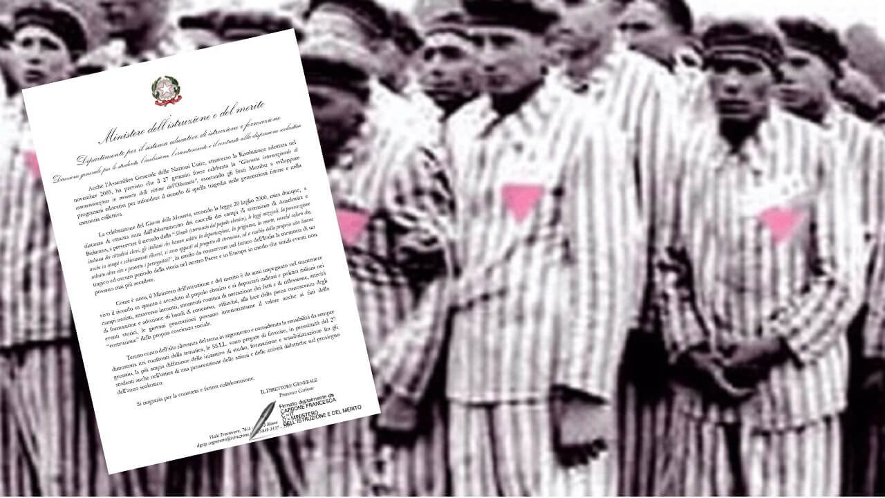 È ancora silenzio: nessuna menzione all’Omocausto nella circolare del Ministero dell’Istruzione per la Giornata della Memoria