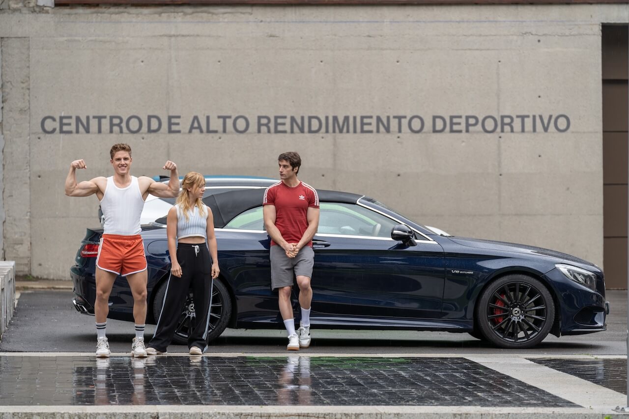 Olympo, dai produttori di Elite la nuova serie Netflix con Nuno Gallego tra sport e queerness (FOTO) - 01 Olympo S01 E04 120924 matiasuris DSC08924 - Gay.it