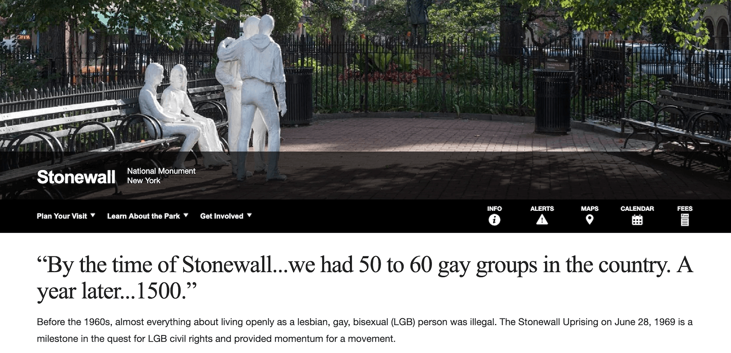 Cancellati tutti i riferimenti alle persone trans dal sito dello Stonewall National Monument. Insorge la comunità - Cancellati tutti i riferimenti alle persone trans dal sito dello Stonewall National Monument. Insorge la comunita - Gay.it