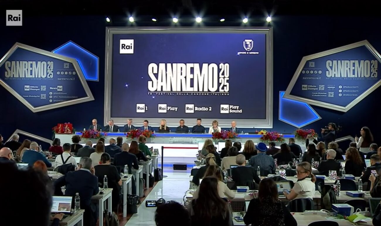 Conferenza stampa - sanremo