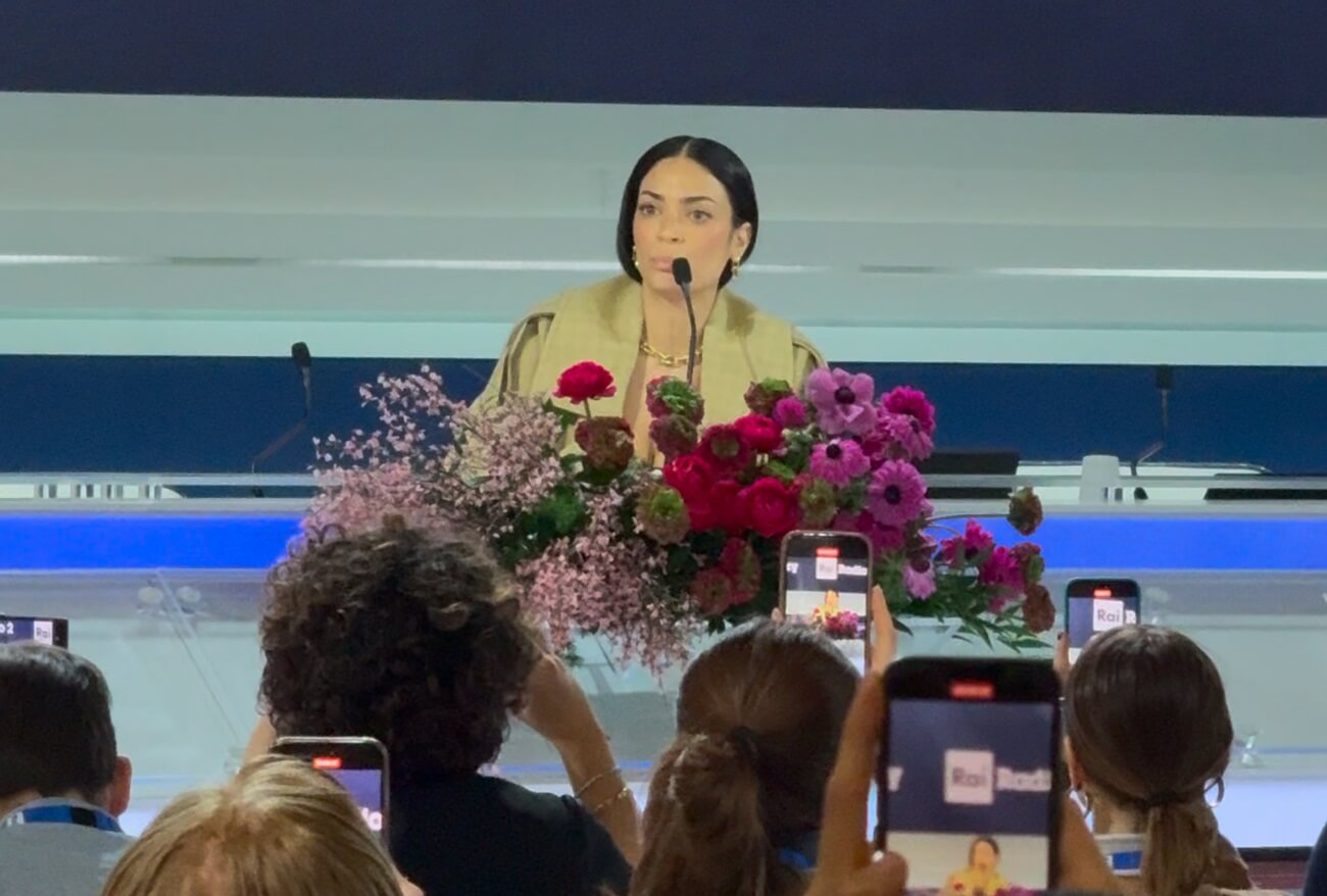 Elodie_conferenza stampa Sanremo 2025