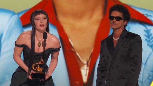 Grammy 2025, i vincitori. Chappell Roan e Lady Gaga lanciano un potente messaggio a sostegno delle persone trans (VIDEO) - Grammy 2025 Lady Gaga - Gay.it