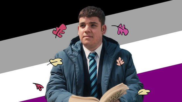 Quasi 1 inglese su 3 pensa che le persone asessuali possano essere "curate" - Heartstopper Isaac copia - Gay.it