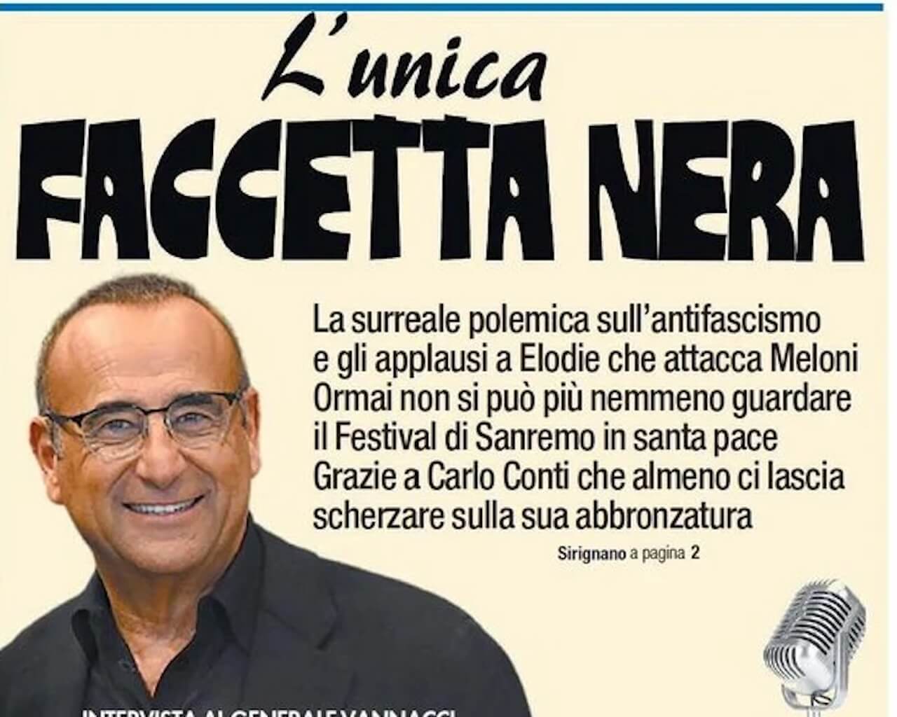 Sanremo 2025, Elodie: "Non voterei Meloni neanche se mi tagliassero una mano" (VIDEO) - Il Tempo Elodie sanremo 2025 - Gay.it