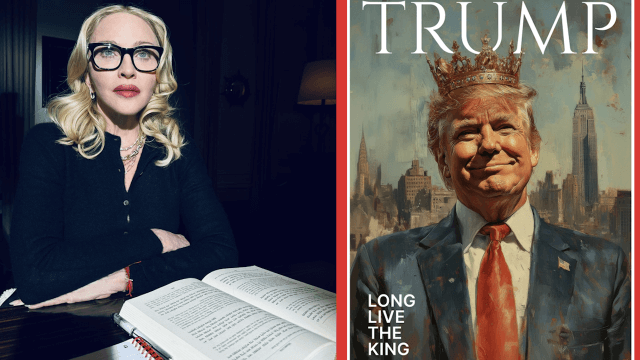 Madonna di nuovo all'attacco di Donald Trump: "Il nostro Re? Se è uno scherzo, non sto ridendo" - Madonna di nuovo allattacco di Donald Trump - Gay.it