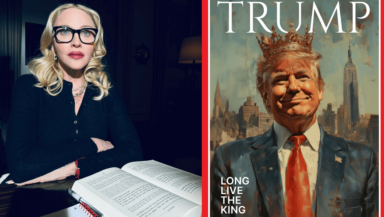 Madonna di nuovo all’attacco di Donald Trump: “Il nostro Re? Se è uno scherzo, non sto ridendo”