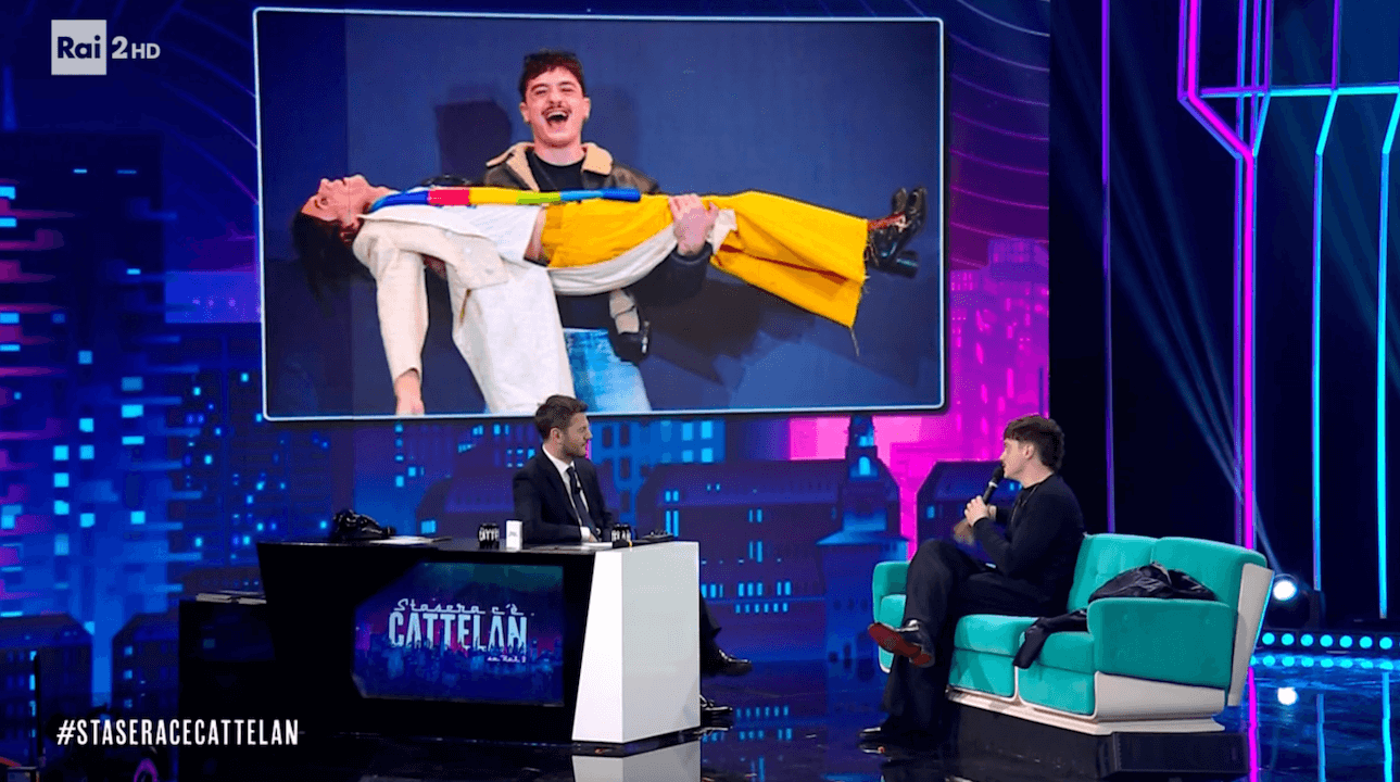 Eurovision 2025, Lucio Corsi rappresenterà l’Italia: Olly rinuncia - Olly e Lucio Corsi - Gay.it