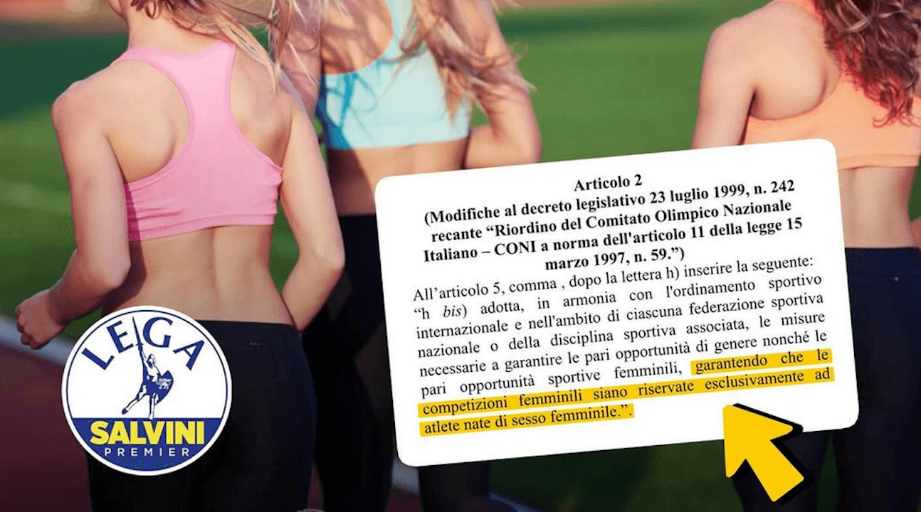Lega, Ravetto presenta proposta di legge contro le donne trans nello sport "per garantire pari opportunità" - Ravetto presenta progetto di legge contro le donne trans nello sport - Gay.it