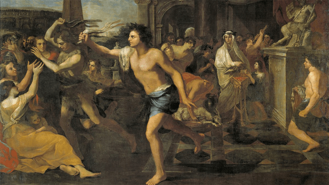 San Valentino Queer - Lupercalia, olio su tela, 238 x 366 cm, Madrid, Museo del Prado_