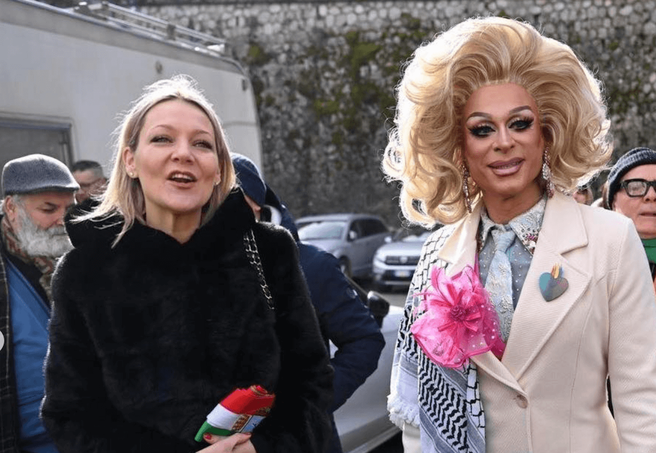 Candelora 2025, anche Priscilla alla Juta dei Femminielli: "Una drag Queen in chiesa? Si!" - Sindaca di Avellino e Priscilla alla Juta dei Femminielli - Gay.it
