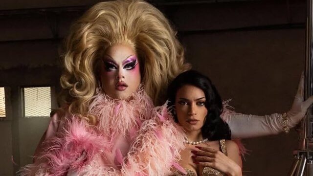 Chi è Sypario, la drag di Dimenticarsi alle 7 che potrebbe affiancare Elodie a Sanremo 2025 la sera della finale (VIDEO) - Sypario Filippo Caterino ed Elodie - Gay.it
