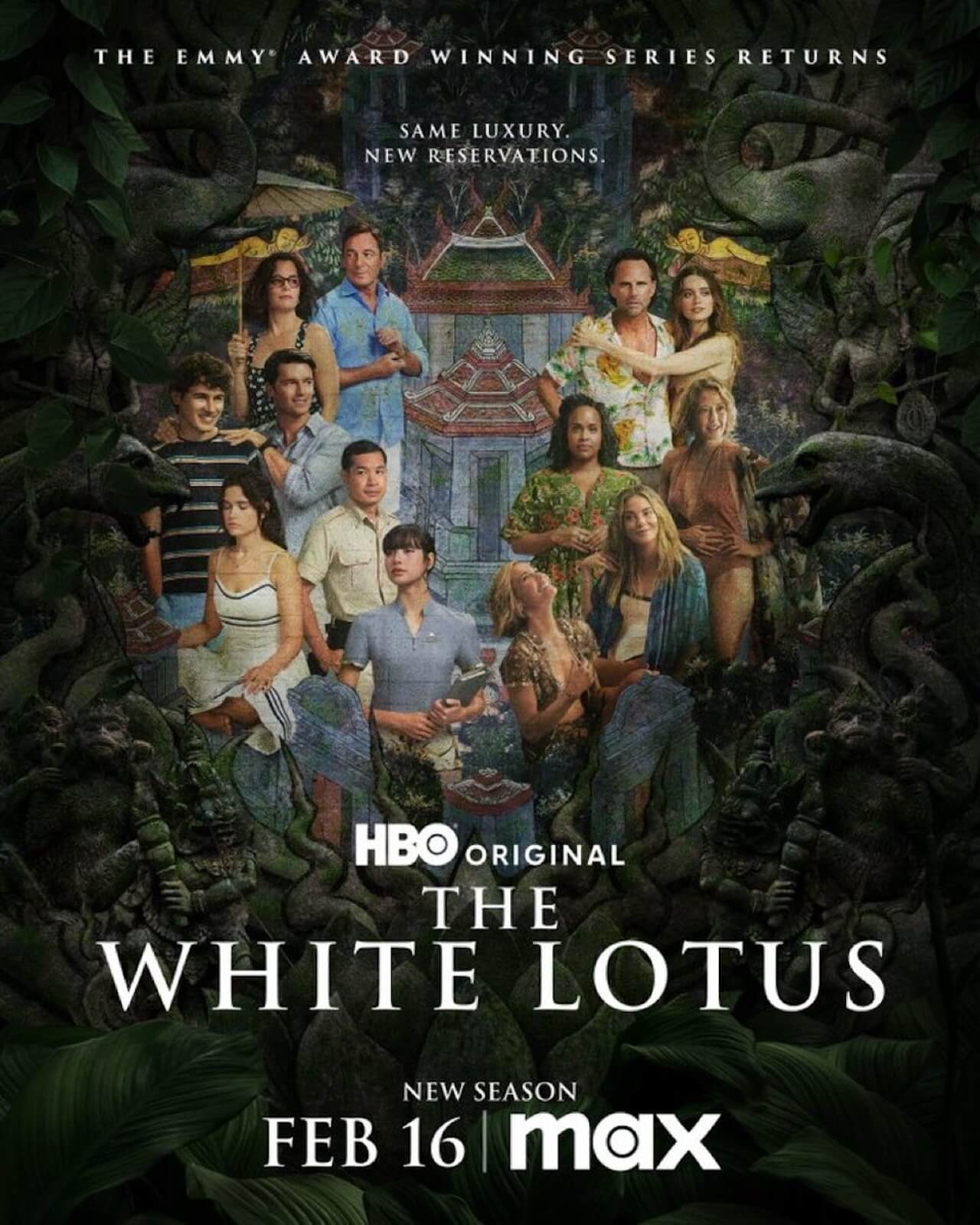 The White Lotus 3, scena di nudo: Jason Isaacs indossava una protesi? - THE WHITE LOTUS 3 poster - Gay.it