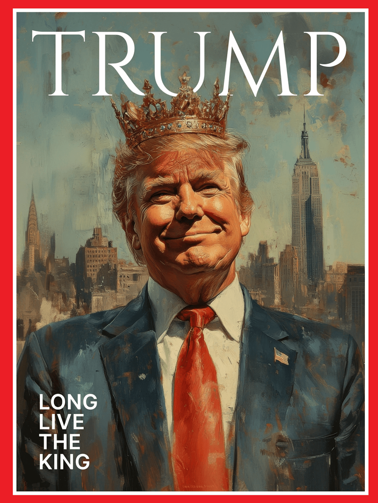 Madonna di nuovo all'attacco di Donald Trump: "Il nostro Re? Se è uno scherzo, non sto ridendo" - Trump re cover di Time - Gay.it