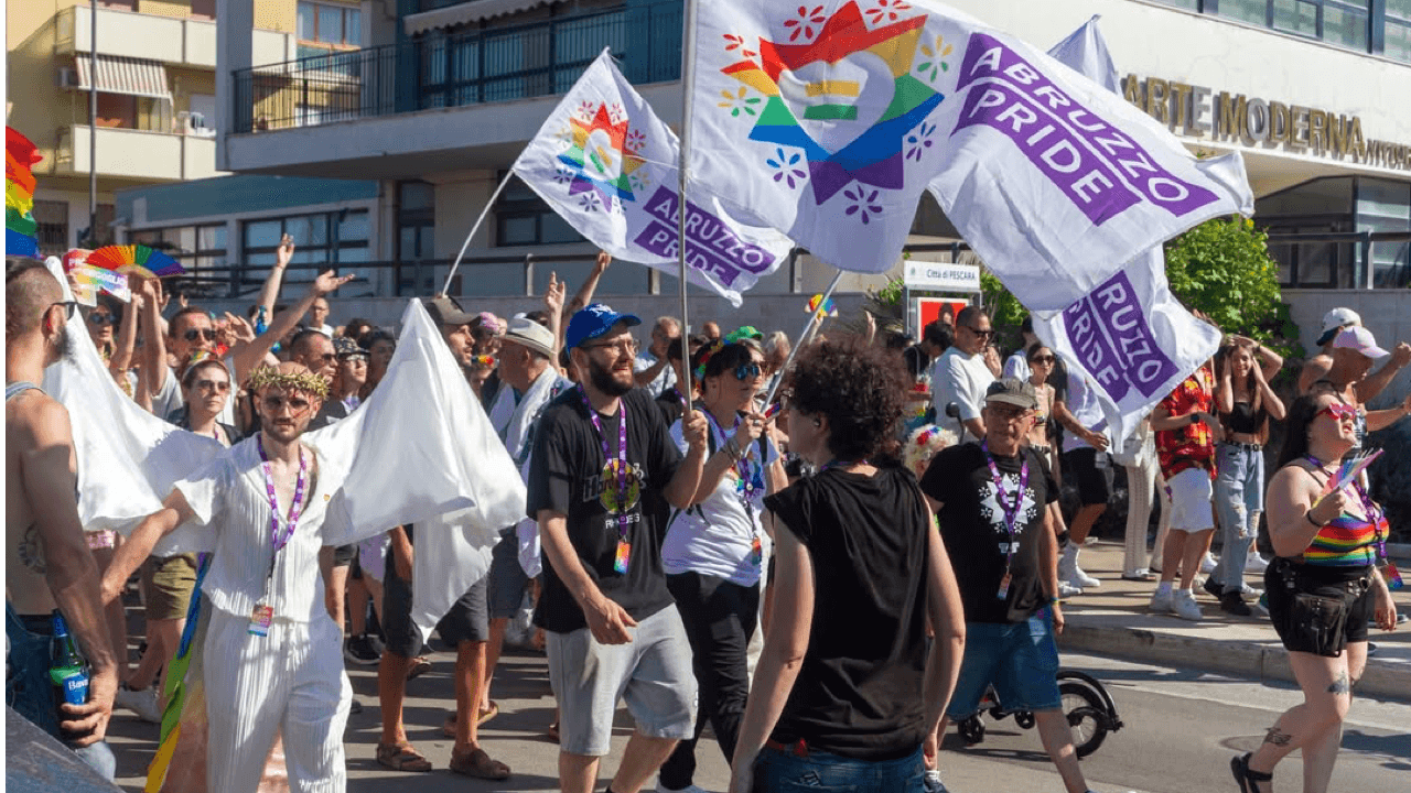 abruzzo pride 2025, sabato 21 giugno ad Avezzano
