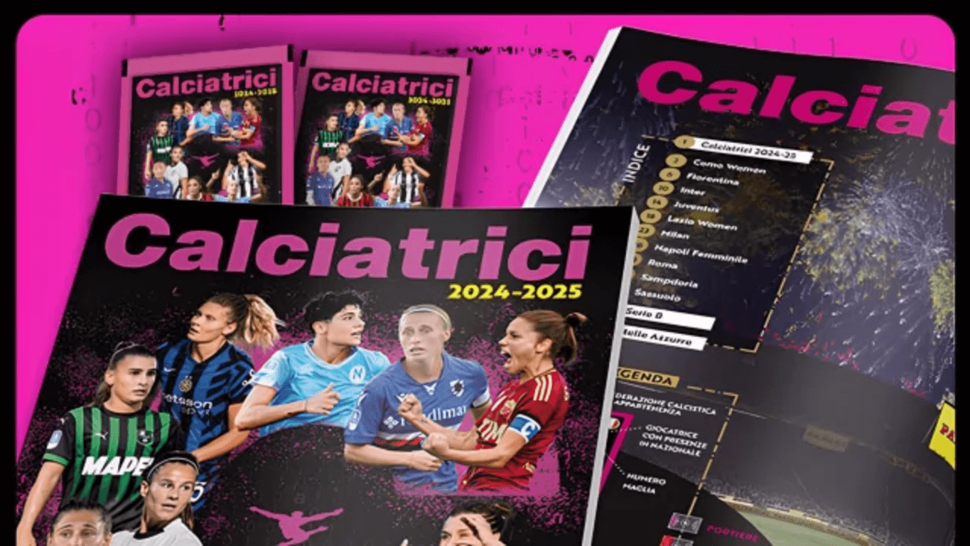 Il debutto dell’album Panini dedicato alle calciatrici