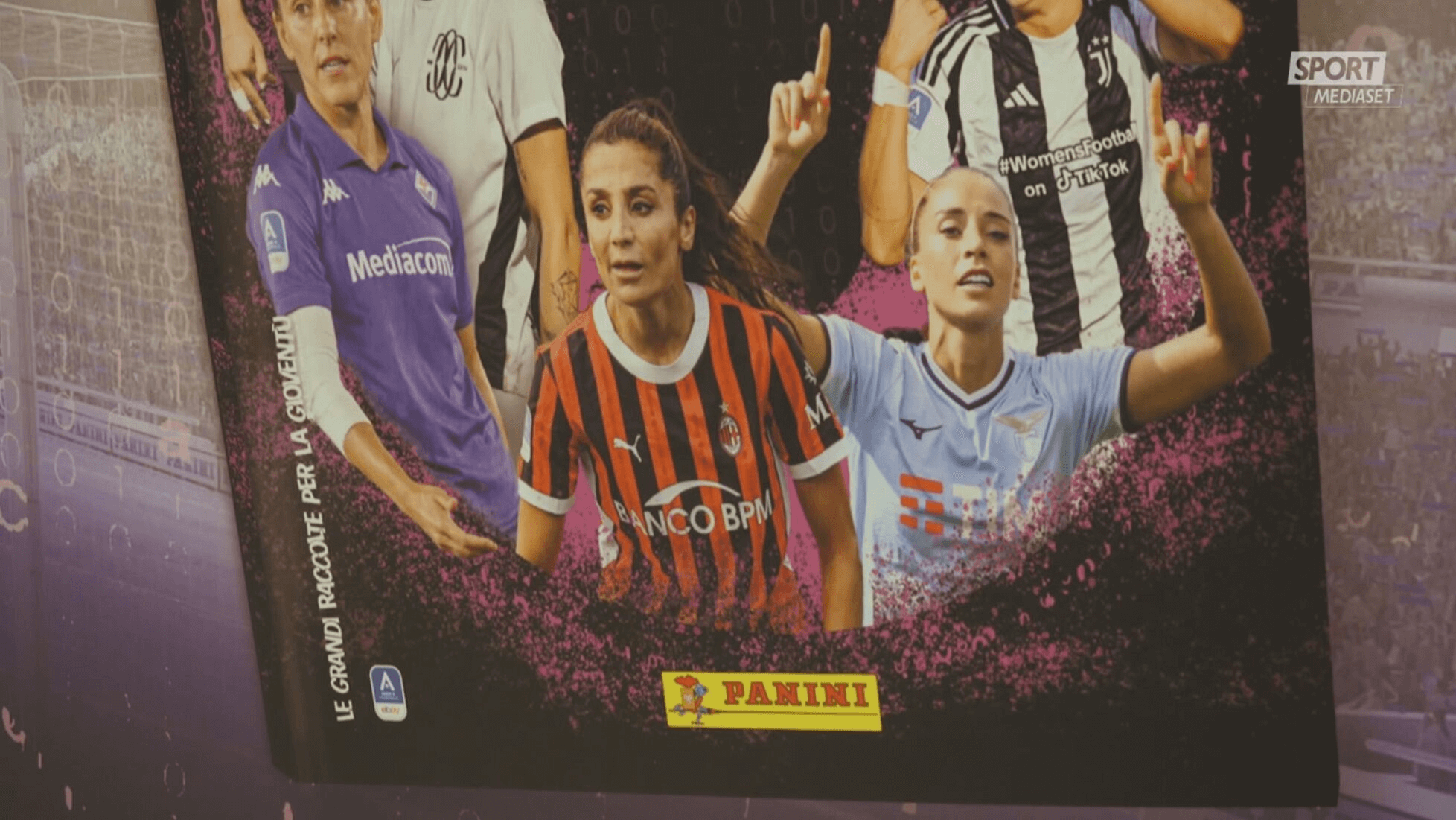 Il debutto dell’album Panini dedicato al calcio femminile.