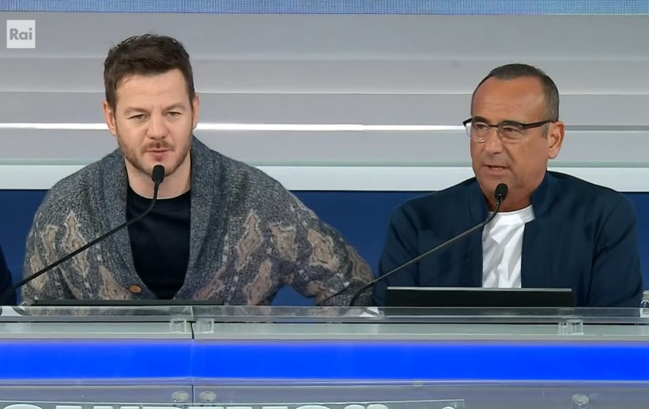 Sanremo 2025, la scaletta della prima serata: apre Gaia, Elodie a metà, Fedez 23esimo, chiudono i The Kolors