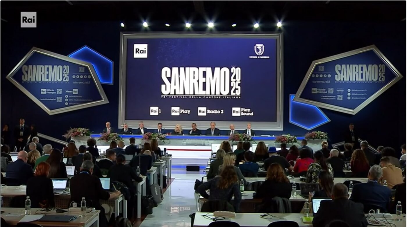 conferenza stampa sanremo 2025