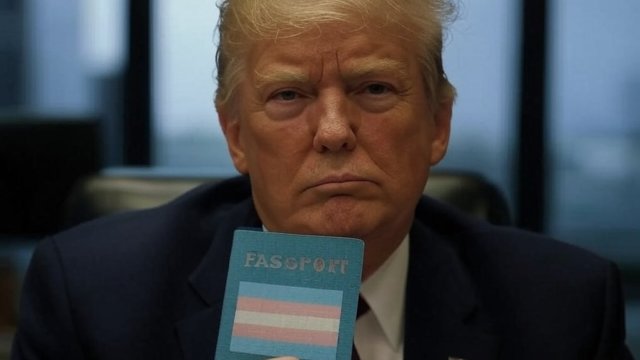 Trump chiede alla Corte Suprema di ripristinare la politica anti-trans sui passaporti - donald trump passaporto per persone trans - Gay.it