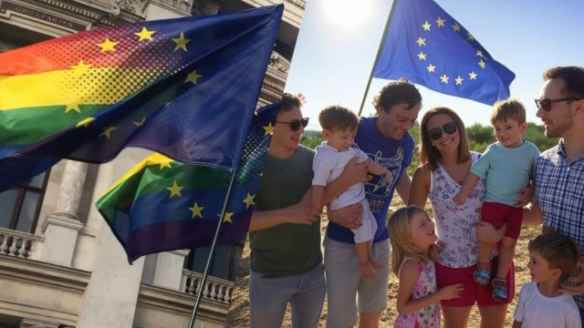 Il parlamento europeo è tornato a chiedere pari diritti per i figli delle coppie omogenitoriali in tutti gli stati membri dell'Unione.
