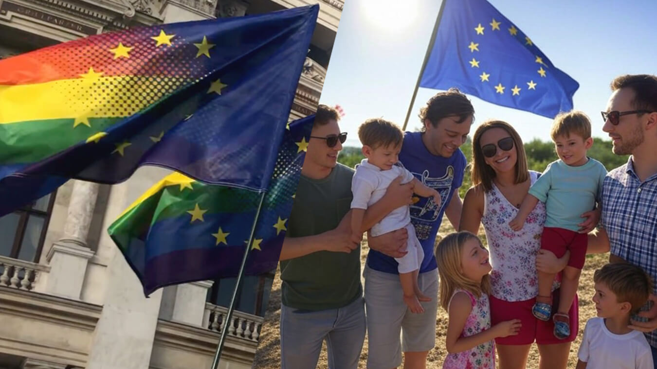 Il parlamento europeo è tornato a chiedere pari diritti per i figli delle coppie omogenitoriali in tutti gli stati membri dell'Unione.