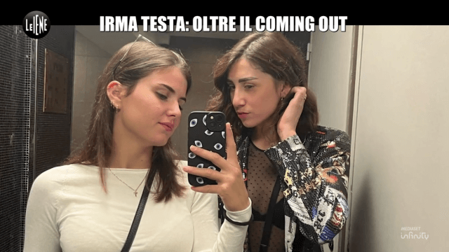 Irma Testa e la sua fidanzata Alessandra