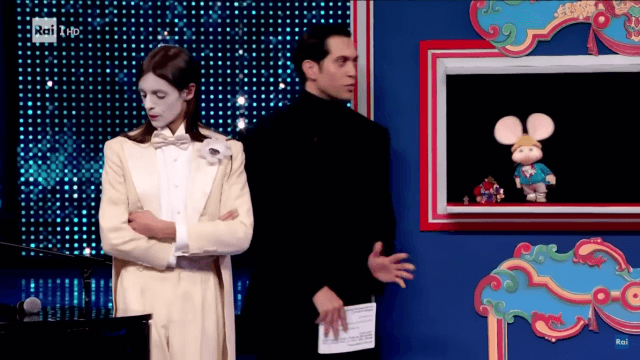 Lucio Corsi, Mahmood e Topo Gigio