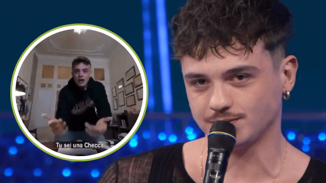 Olly, spunta il freestyle omofobo